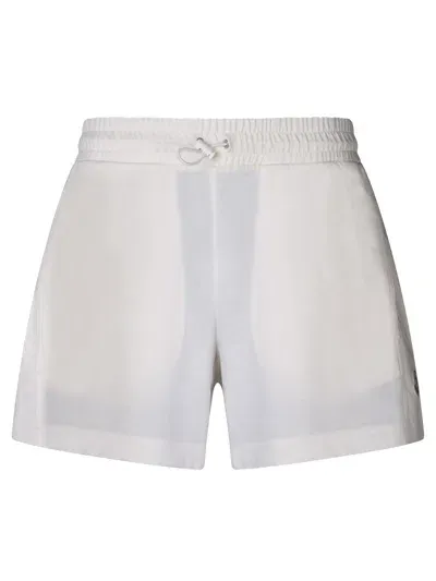 Moncler White Shorts