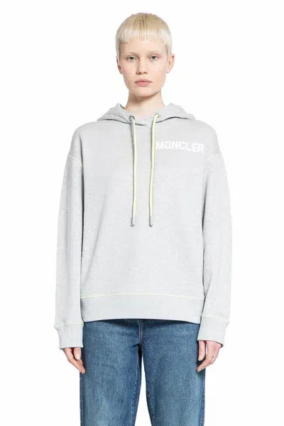 Moncler Woman Grey Sweatshirts