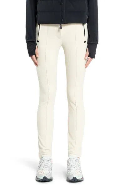 Moncler Woman Off-white Trousers