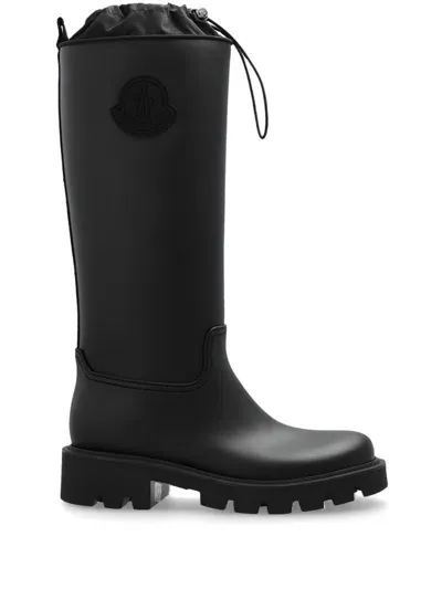 Moncler Women's Rain Boots By Kickstream In Black