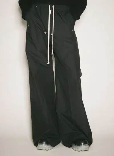 Moncler X Rick Owens Belas Drawstring Pants In Black