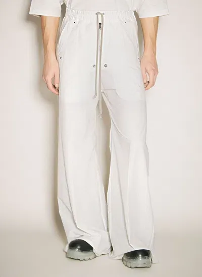 Moncler X Rick Owens Belas Drawstring Pants In White