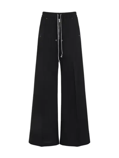 Moncler X Rick Owens Belas Pants Clothing In Black