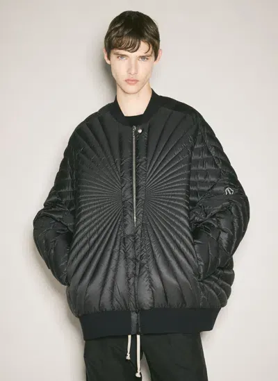 Moncler X Rick Owens Radiance Peter Jacket In Black