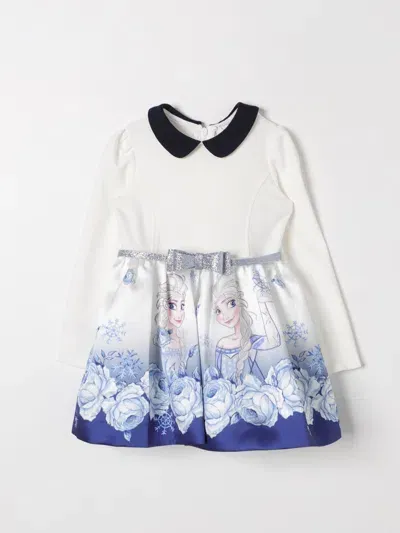 Monnalisa Dress  Kids Color White In Weiss