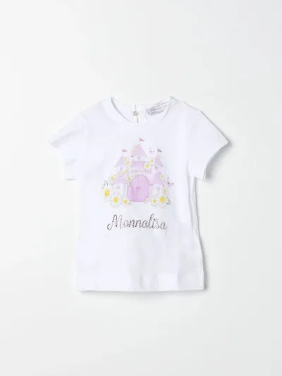 Monnalisa Babies' T-shirt  Kids Color White