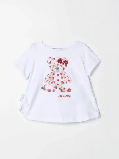 Monnalisa T-shirt  Kids Color White