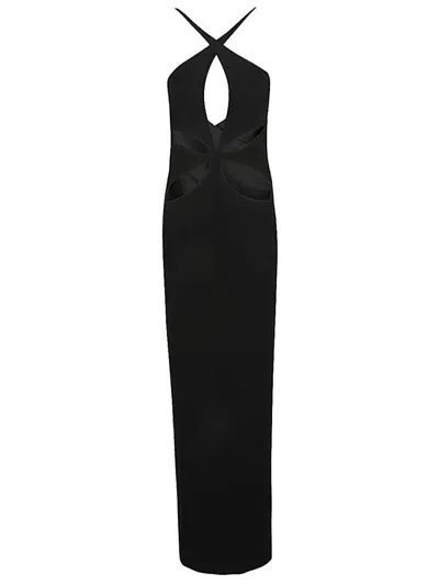 Monot Long Dress In Black