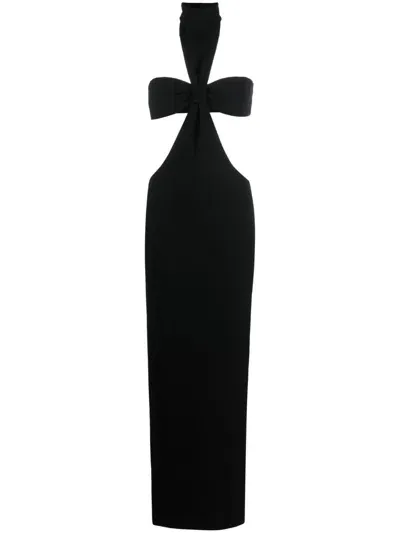 Monot Cut-out Maxi Dress In Black