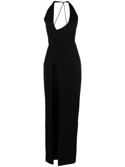 Monot Cut-out Maxi Dress In Schwarz