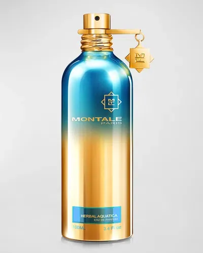 Montale Herbal Aquatica Eau De Parfum 3.4 Oz. In Blue