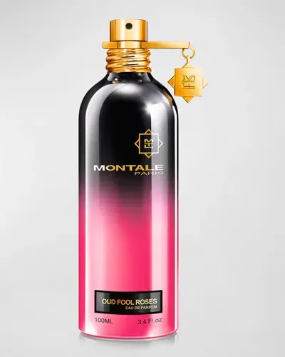 Montale Oud Fool Roses Eau De Parfum, 3.4 Oz. In Pink