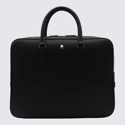 Montblanc Sartorial Thin Document Case In Black