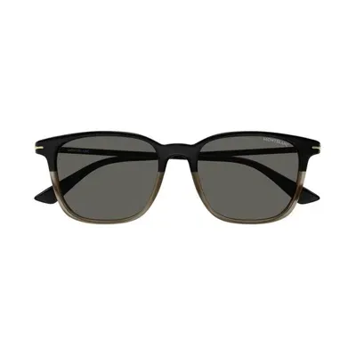 Montblanc Eyewear Square Frame Sunglasses In Multi