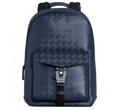 Montblanc Leather Mod. Extreme 3.0 Backpack With M Lock 4810 - 30x41x13 In Animal Print