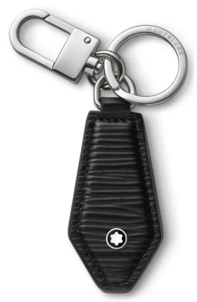 Montblanc Meisterstück Leather Key Chain In Black