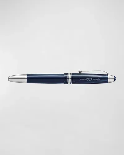 Montblanc Men's Meisterstuck The Origin Collection Precious Resin Rollerball Legrand Pen In Blue