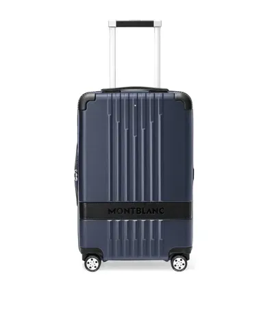 Montblanc #my4810 Cabin Suitcase In Blue