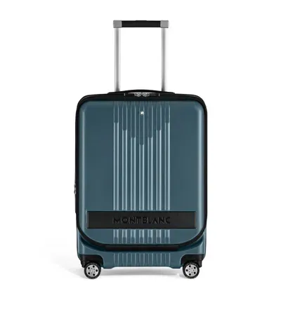 Montblanc Men's #my4810 Trolley Cabin Luggage In Avio Blue