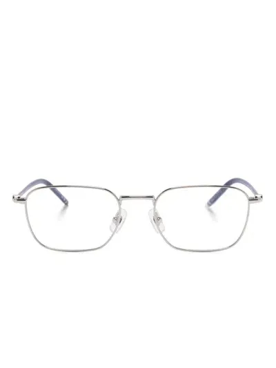 Montblanc Rectangle-frame Glasses In 灰色