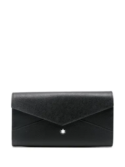 Montblanc Sartorial Continental Wallet In Black