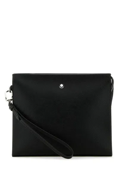 Montblanc Sartorial Pochette Bk-tu Nd  Male In Black