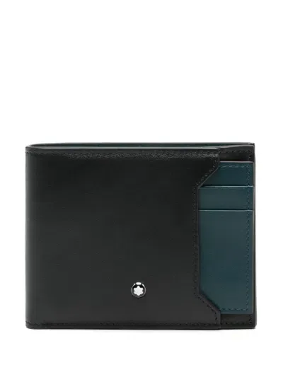 Montblanc Soft Wallet And Cardholder Set In Black