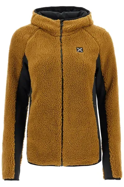 Montura Sherpa Zip-up Sweatshirt In Brown