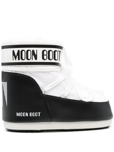 Moon Boot Icon Low Boots In Weiss