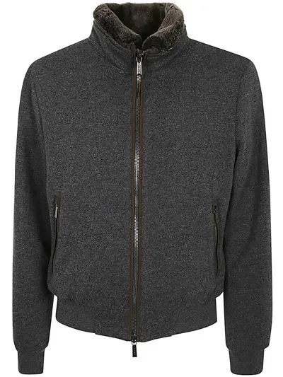 Moorer Bellati Mrw Jacket In Grey