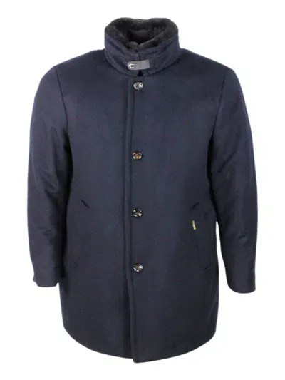 Moorer Coats In Blue