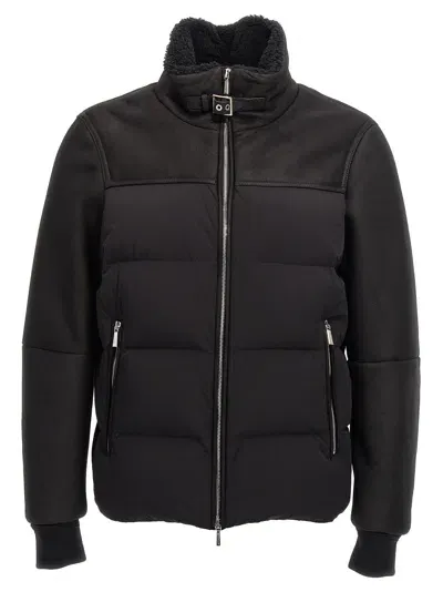 Moorer Delfo-mkn Down Jacket In Black