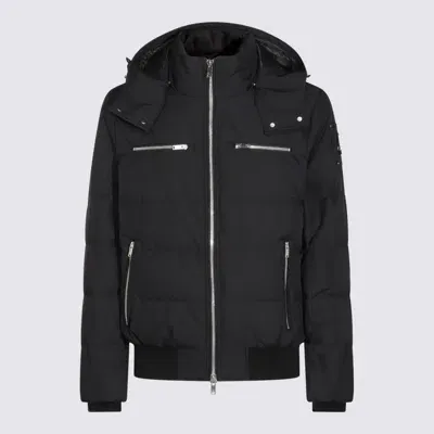 Moose Knuckles Coats & Jackets In Blk W/nat Sh