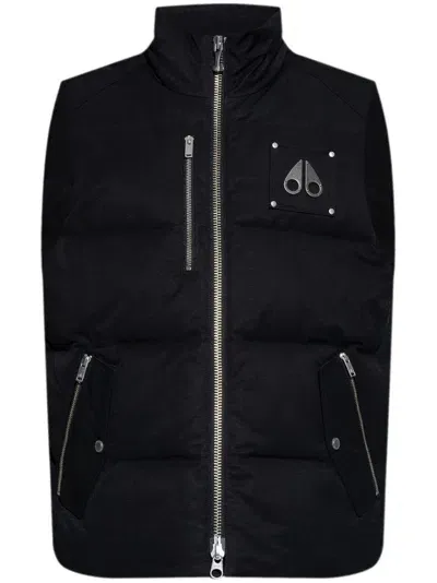 Moose Knuckles Montreal Gilet In Blue