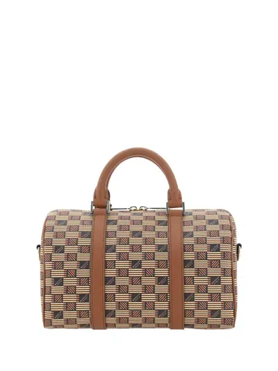 Moreau Paris Boston Travel Bag In Classique / Natural