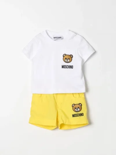 Moschino Baby Jumpsuit  Kids Color Yellow