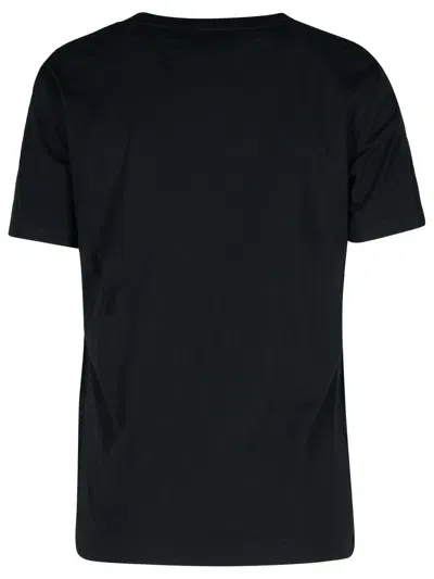 Moschino Black Cotton T-shirt