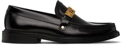 Moschino Black '' College Loafers