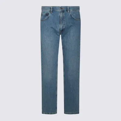 Moschino Blue Cotton Denim Jeans