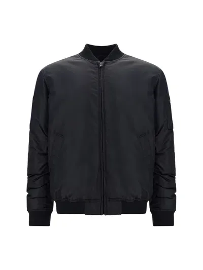 Moschino Bomber Jacket In Black