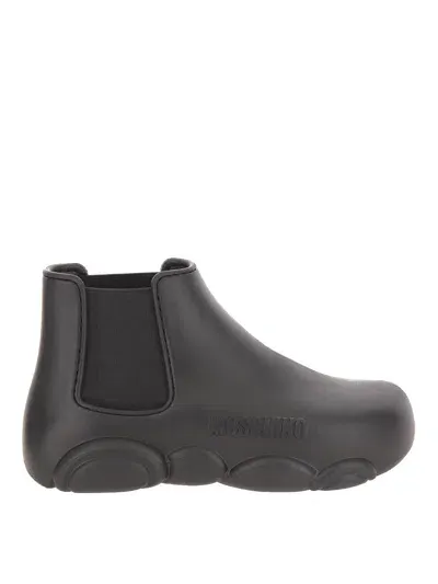 Moschino Boot In Negro