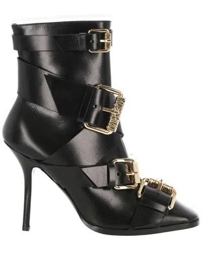 Moschino Boots In Black