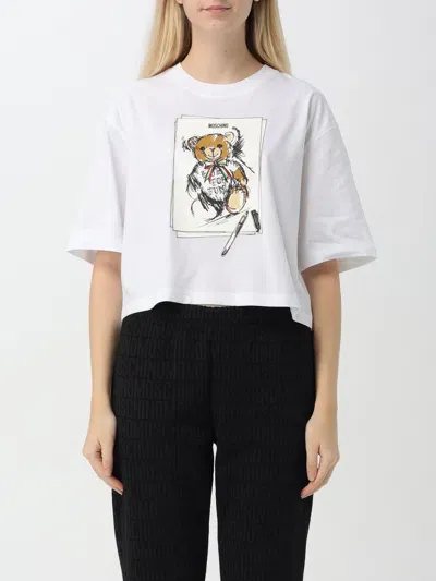 Moschino Couture T-shirt  Woman Color White In Weiss