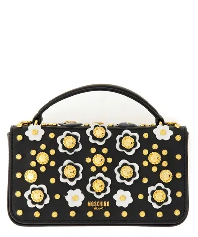 Moschino Handbag In Black