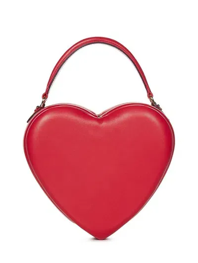 Moschino Love Me Handbag In Red