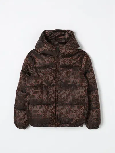 Moschino Jacket  Kids Color Brown In Braun