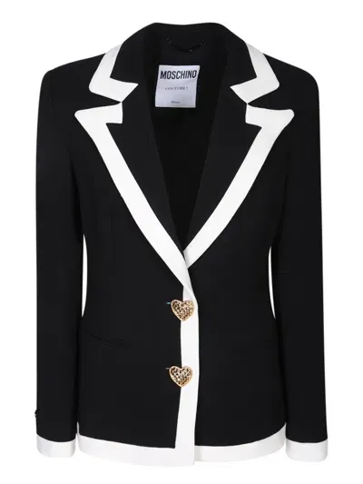 Moschino Jackets In Black