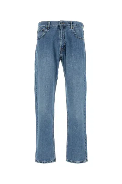 Moschino Jeans-46 Nd  Male In Light Blue