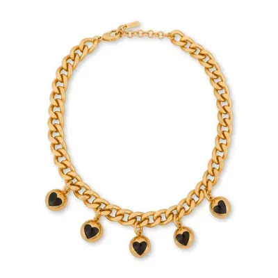 Moschino Jewellery In Gold/black