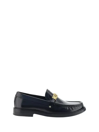 Moschino Loafers In Black